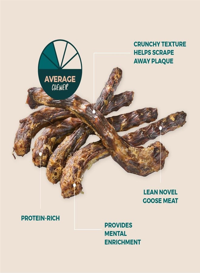 BULLY STICKS DIRECT Natural Goose (Geese) Necks for Dogs, Premium Protein-Rich Dog Chews, All Natural Dental Treats, Single Ingredient, 12 Pack - Image 2