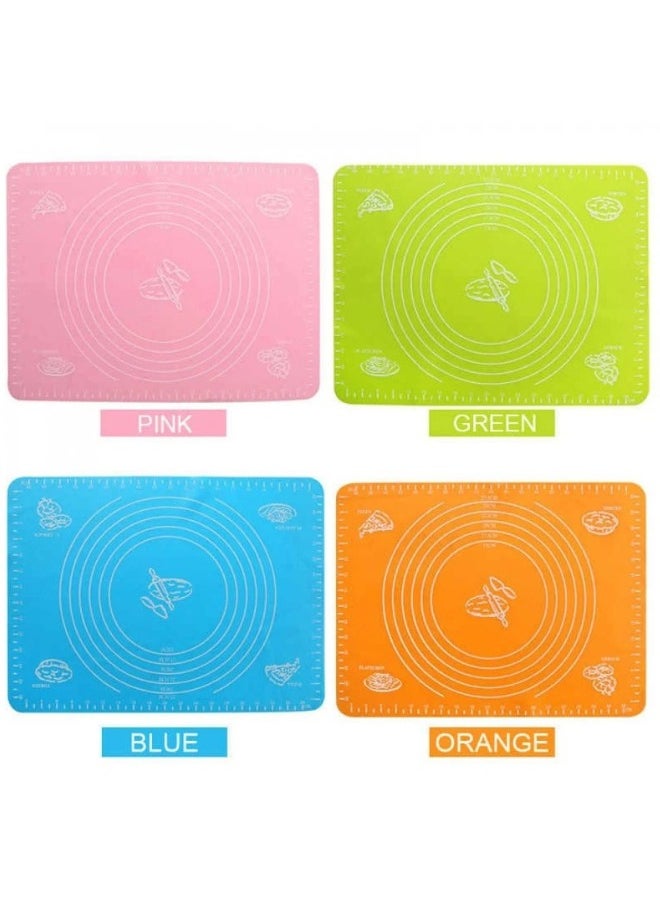 Smart Kneading Mat - Precise measurements and easy to use multicolor