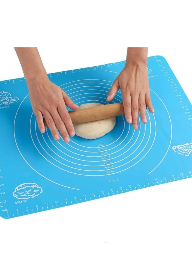 Smart Kneading Mat - Precise measurements and easy to use multicolor