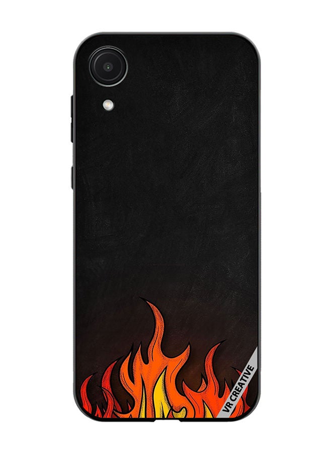 VR CREATIVE Protective Case Cover For Samsung Galaxy A03 Core Fire Design Multicolour - Image 1