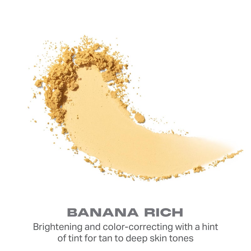Morphe Bake & Set Setting Powder - Lightweight, Talc-Free Finishing Powder for Face Makeup with a Soft, Natural Finish - Minimizes Shine for Up to 24HR - Banana Rich (0.31 oz) - Image 3