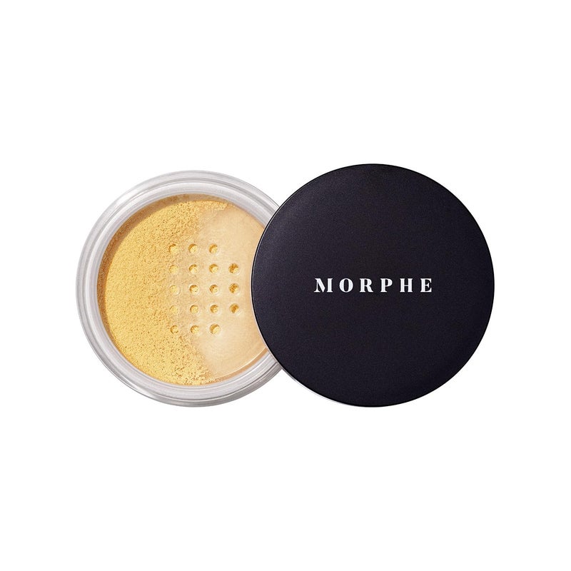 Morphe Bake & Set Setting Powder - Lightweight, Talc-Free Finishing Powder for Face Makeup with a Soft, Natural Finish - Minimizes Shine for Up to 24HR - Banana Rich (0.31 oz) - Image 1