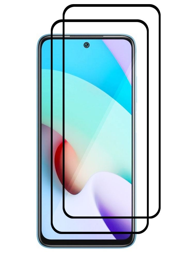 CATANES 2 Pack For Xiaomi10 Screen Protector Tempered Glass Full Glue Back - Image 2