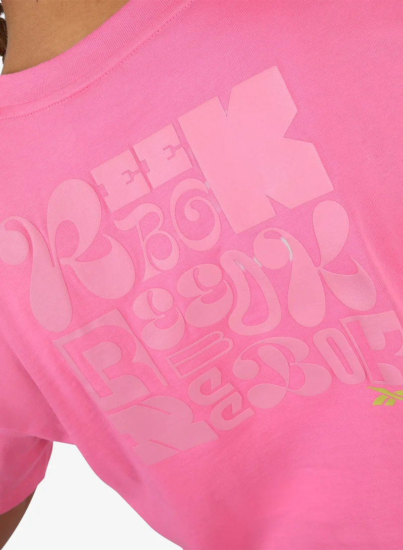 Reebok  Dynamic Puff T-Shirt for Women | Best Price UAE