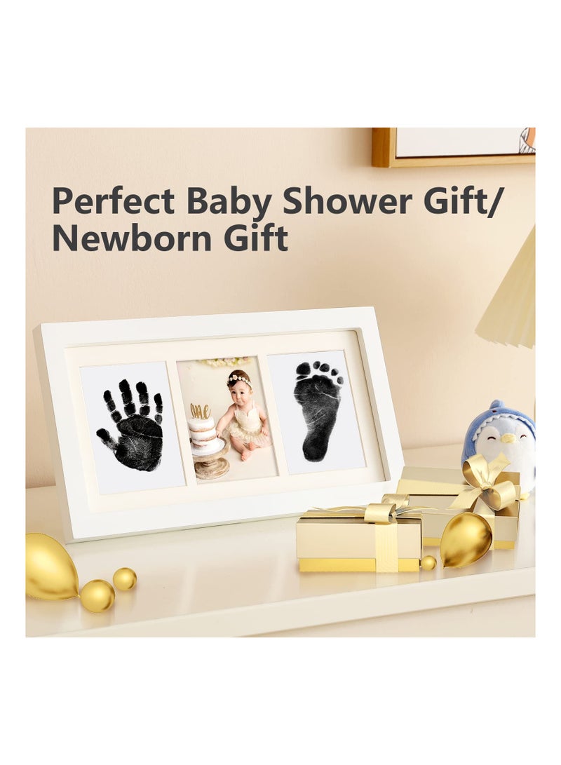 Baby Handprint and Footprint Kit Framed Photo with Clean Touch Ink Pad for Newborn Perfect Gift - Image 5