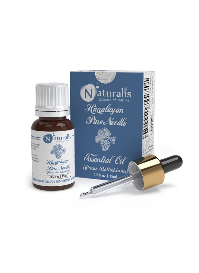 Naturalis Essence Of Nature Himalayan Pine Needle Essential Oil For Steaming, Aromatherapy And Relaxation And Diffuser - 15Ml  - Image 1