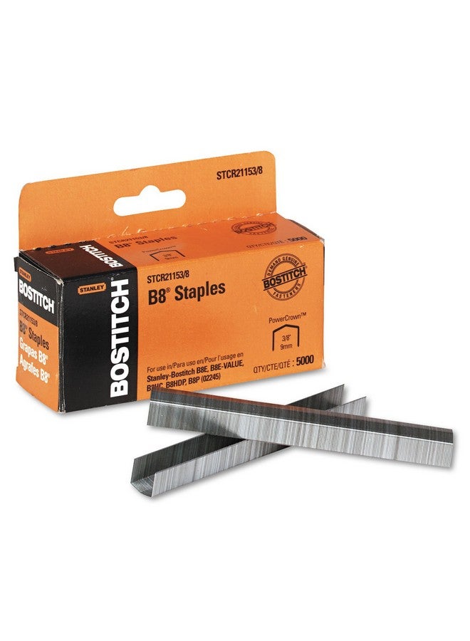 بوستيتش دبابيس B8 Powercrown Premium، بطول ساق 3/8 بوصة، 5000/صندوق - Image 1