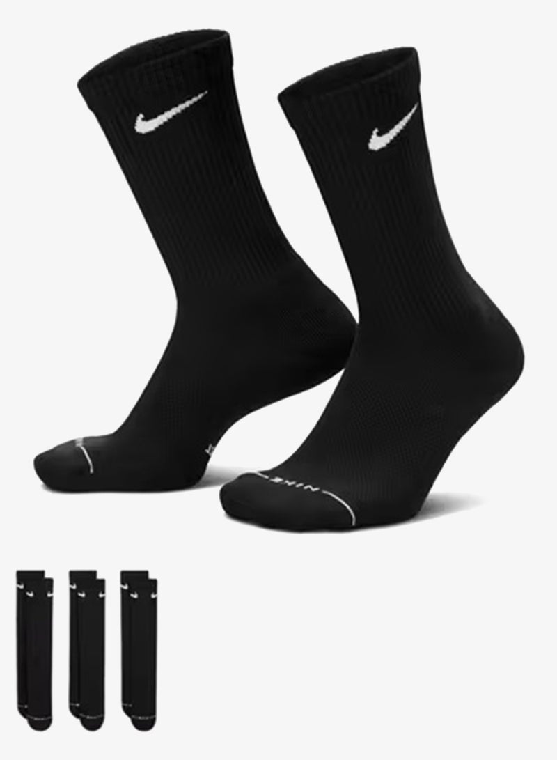 Nike 3-Pack Everyday Elevated Crew Socks - Image 1
