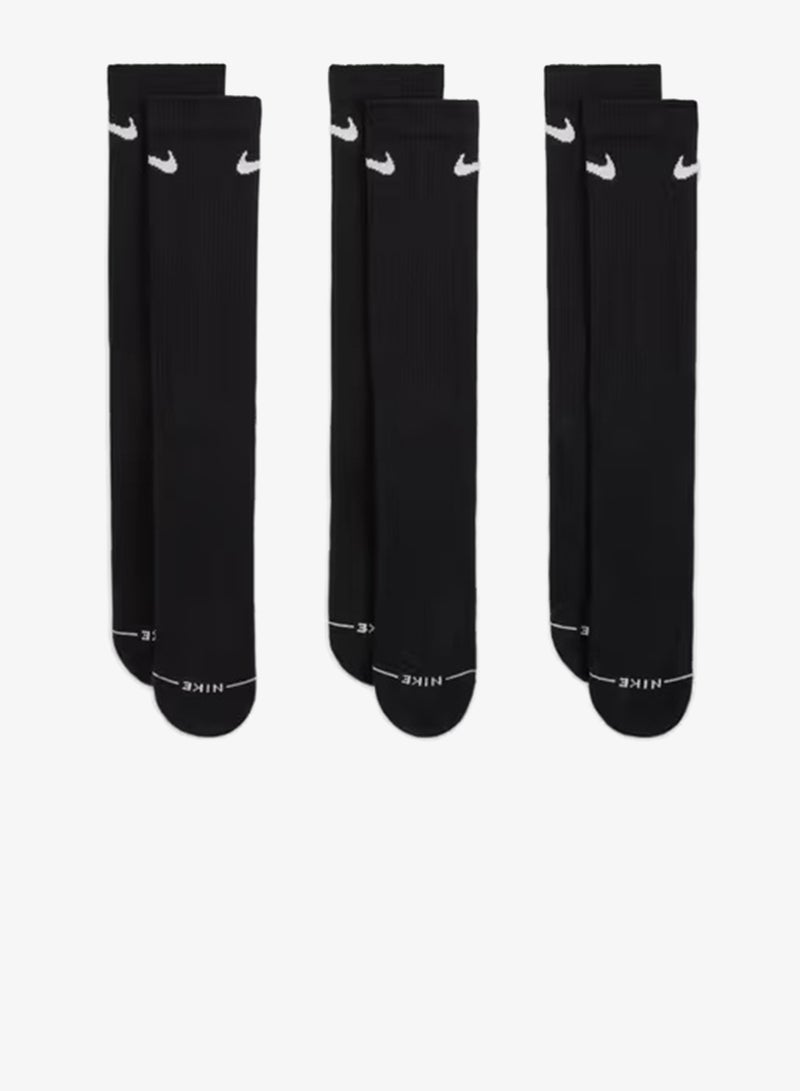 Nike 3-Pack Everyday Elevated Crew Socks - Image 2