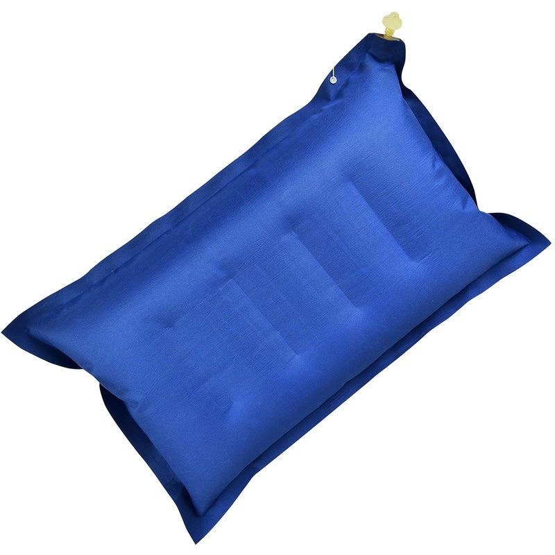 Air Son Air Son Inflatable Air Pillow Travel headrest Accessory with 2 Years Warranty for Plane Flight Bus and Office for Men and Women Inflatable Pillow Blue - Image 1