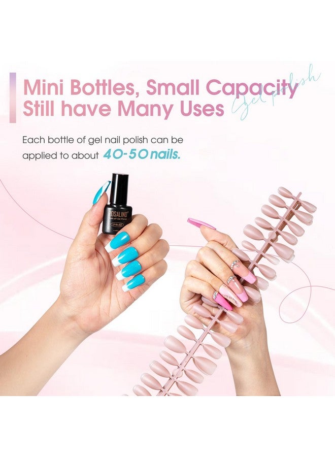 روزاليند مجموعة طلاء أظافر جل من روزاليند، 30 قطعة، مع قاعدة لامعة غير لامعة وطبقة علوية لامعة، طلاء أظافر جل متعدد الألوان، مجموعة أظافر جل تدوم طويلاً، هدايا مانيكير منزلية الصنع - Image 3