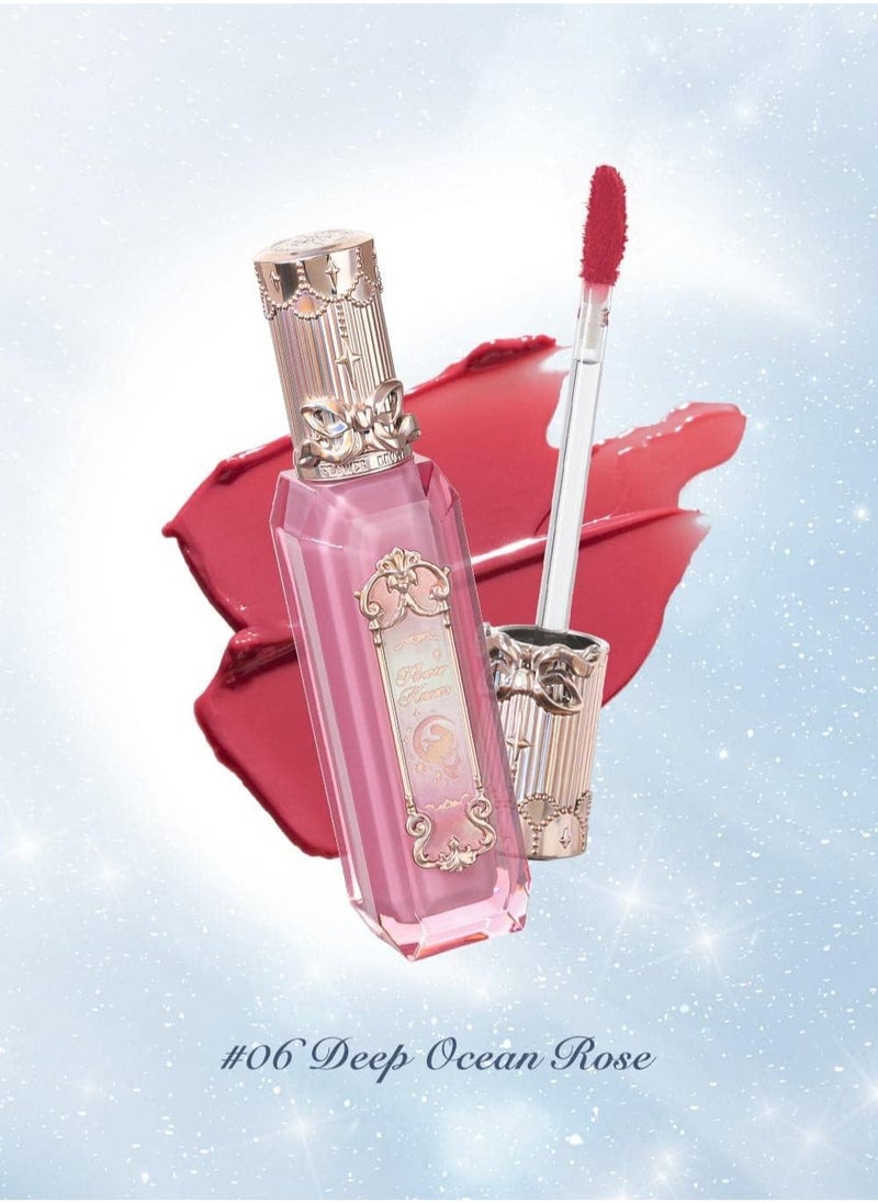 Flower Knows - Flower Knows Moonlight Mermaid Series Jewelry Lip Gloss 3.5ml (GE06 Deep Ocean Rose) - Image 1