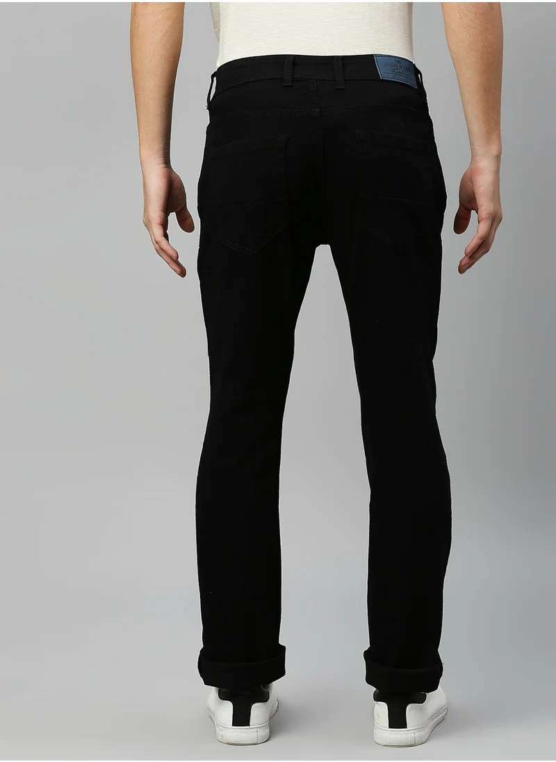 HIGH STAR Men Black Jeans