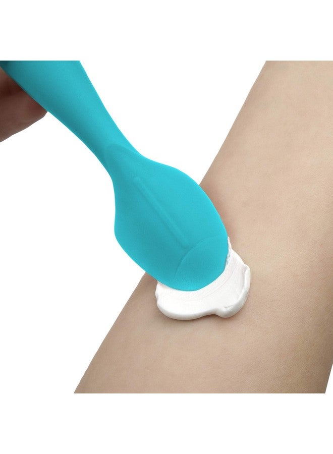 Nuby Dr. Talbots Silicone Diaper Cream Brush with Suction Base, Aqua - Image 2