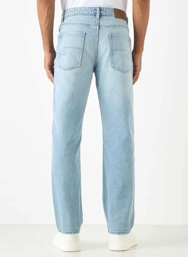 Lee Cooper Lee Cooper Straight Cut Jeans with Pockets