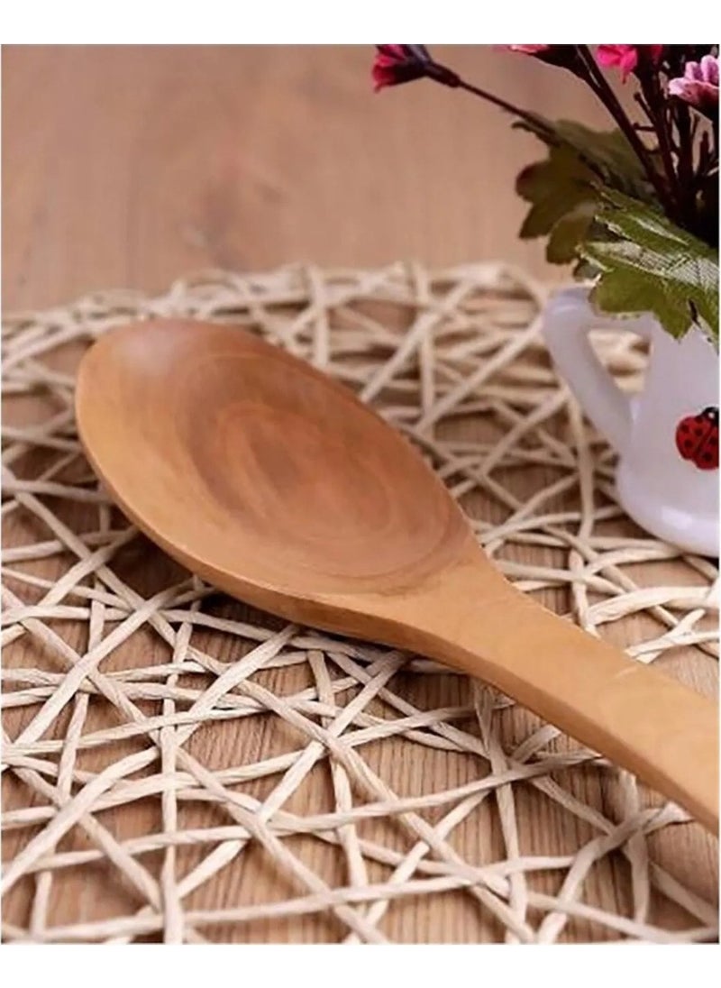 Tamu Wooden Spoon Spatula Wooden Set of 2 27CM Rice Spoon  - Image 2