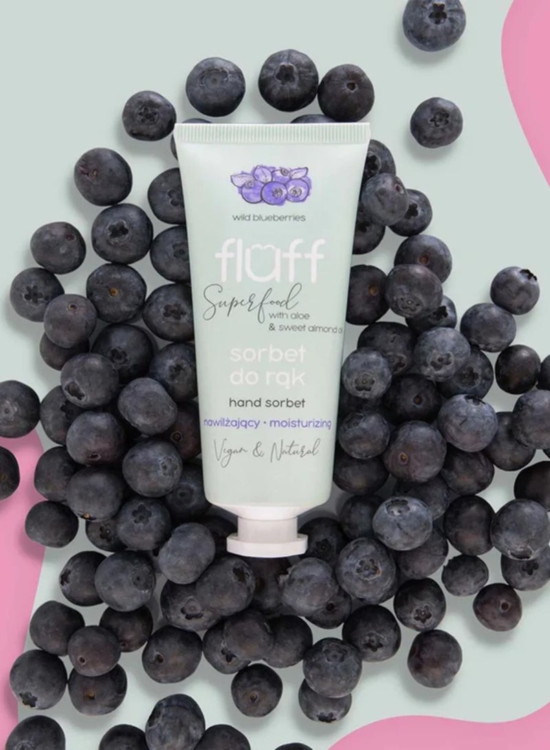 Fluff Sorbet Hand Cream - Wild Blueberries  - Image 3