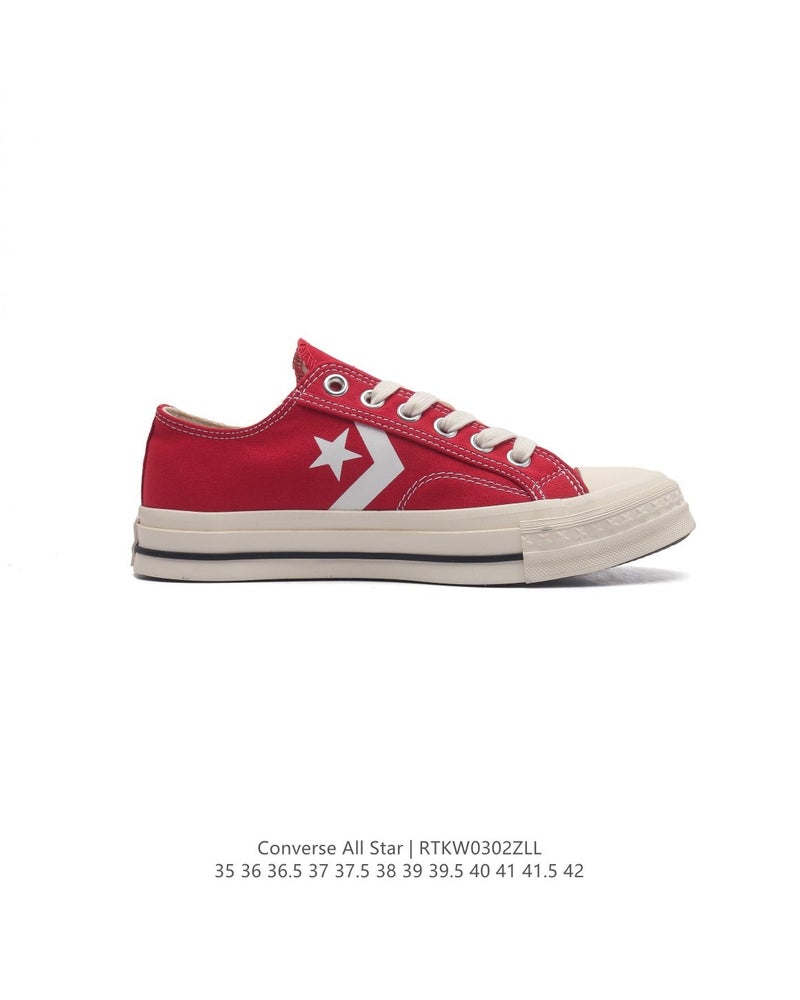 Low-Top Couple Canvas Shoes Casual Star Pattern Sneakers