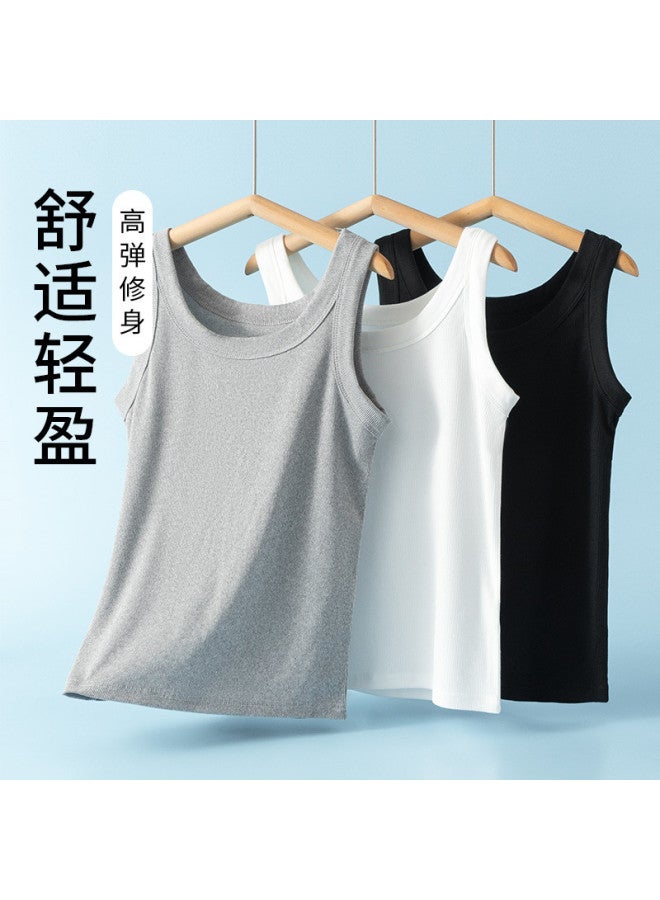 Goso 3-Pack Women'S Vests For Layering, Stylish Back Design, Soft And Versatile Camisole Underwear - Image 3