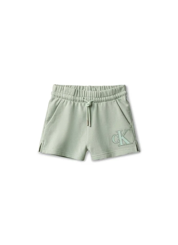 Calvin Klein Jeans  Youth Logo Knit Shorts for Women | Best Price UAE