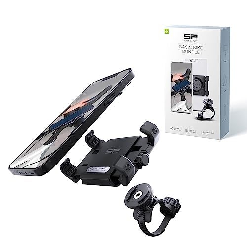SP CONNECT Universal Bicycle Mobile Phone Holder - Smartphone Bracket Mount for Mountain & Road Bikes - Patented Twist Lock, Strong Clamp-Grip - for 58-85mm Wide Devices - Cycling, Riding Accessories - Image 1
