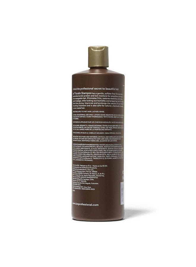 Ion Keratin Smoothing Shampoo 1LT.(33.8OZ) - Image 2