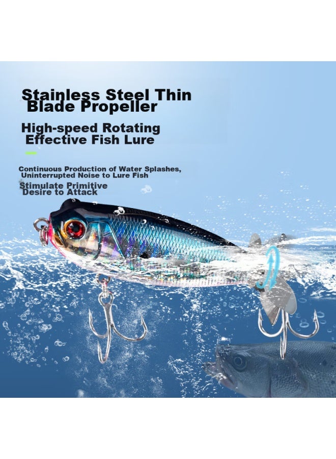 King Lure King Fishing Bait, Floating Pencil-shaped Water Surface Tractor Artificial Bait For Freshwater Bass, Bionic Imitation Bait, N06 Color - Image 2