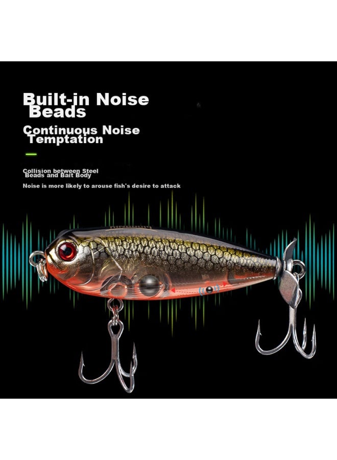 King Lure King Fishing Bait, Floating Pencil-shaped Water Surface Tractor Artificial Bait For Freshwater Bass, Bionic Imitation Bait, N06 Color - Image 3
