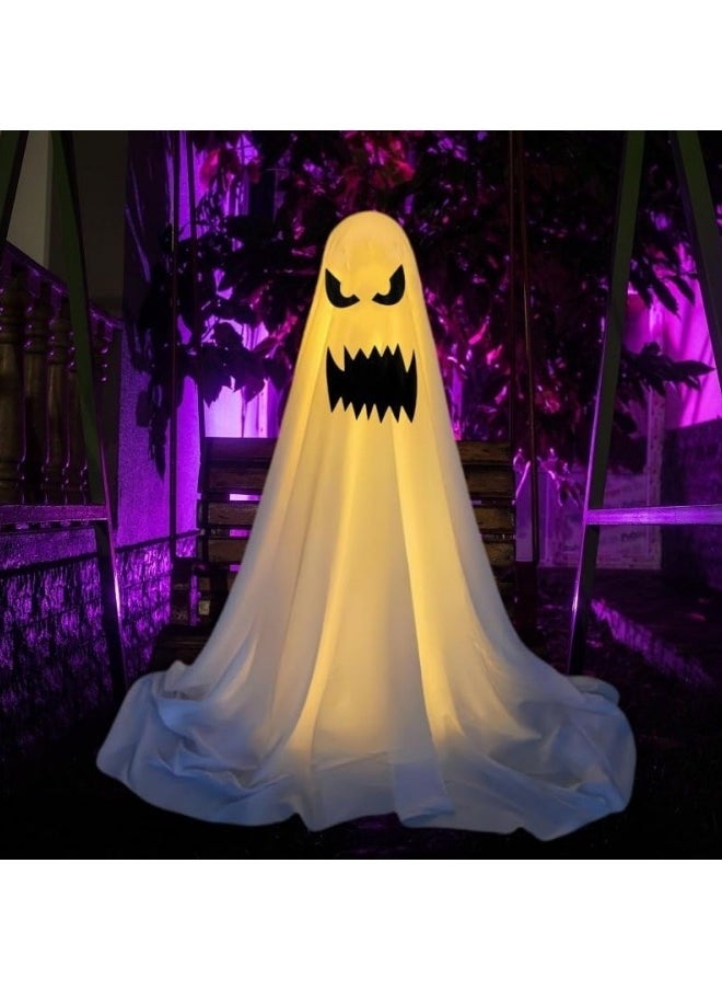 Outdoor Ghost Decoration Spooky Ghost Standing Lighted Spooky Decorations Ghost Decor with Light Strings Battery Operated - pzsku/ZDE07E9D706D9CF81F38FZ/45/_/1725607453/0823ed98-21e7-4c2c-99e7-74e258ce8ad7