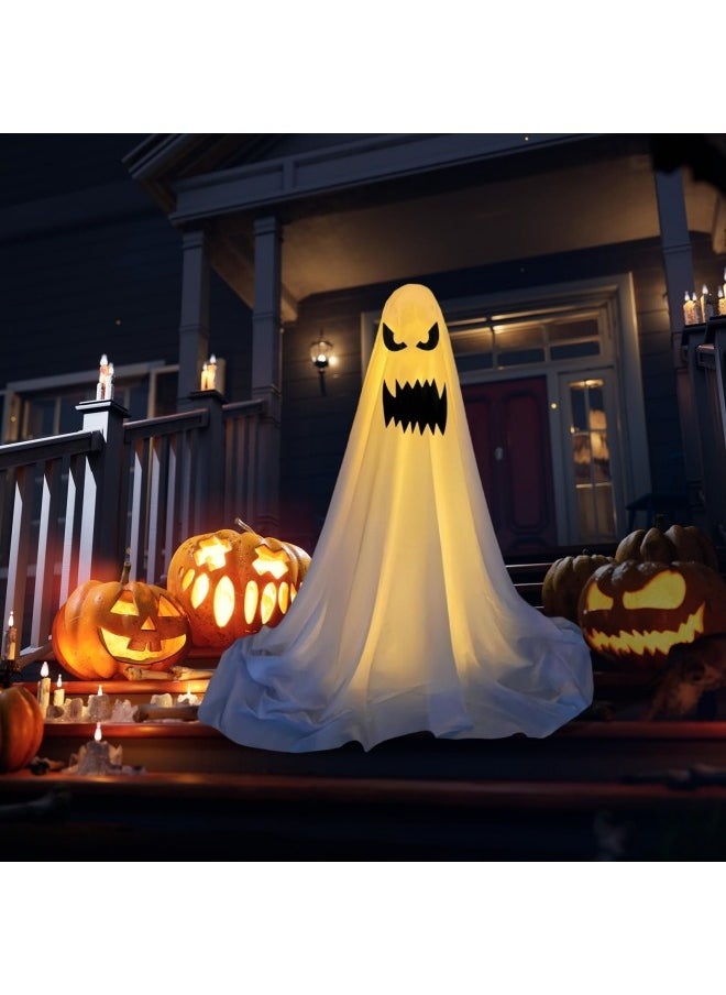 Outdoor Ghost Decoration Spooky Ghost Standing Lighted Spooky Decorations Ghost Decor with Light Strings Battery Operated - pzsku/ZDE07E9D706D9CF81F38FZ/45/_/1725607455/0ac39554-f108-4b26-9491-05a8b2e1a8d2