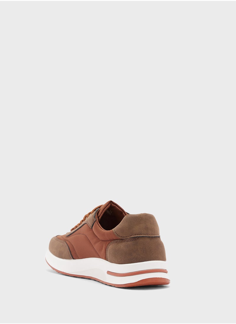 Robert Wood - Casual Suede Sneakers - Image 1