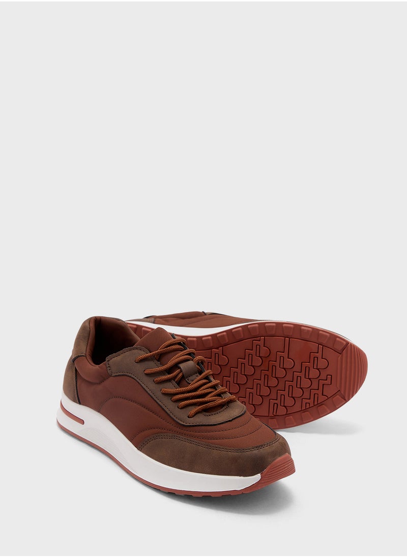 Robert Wood - Casual Suede Sneakers - Image 1