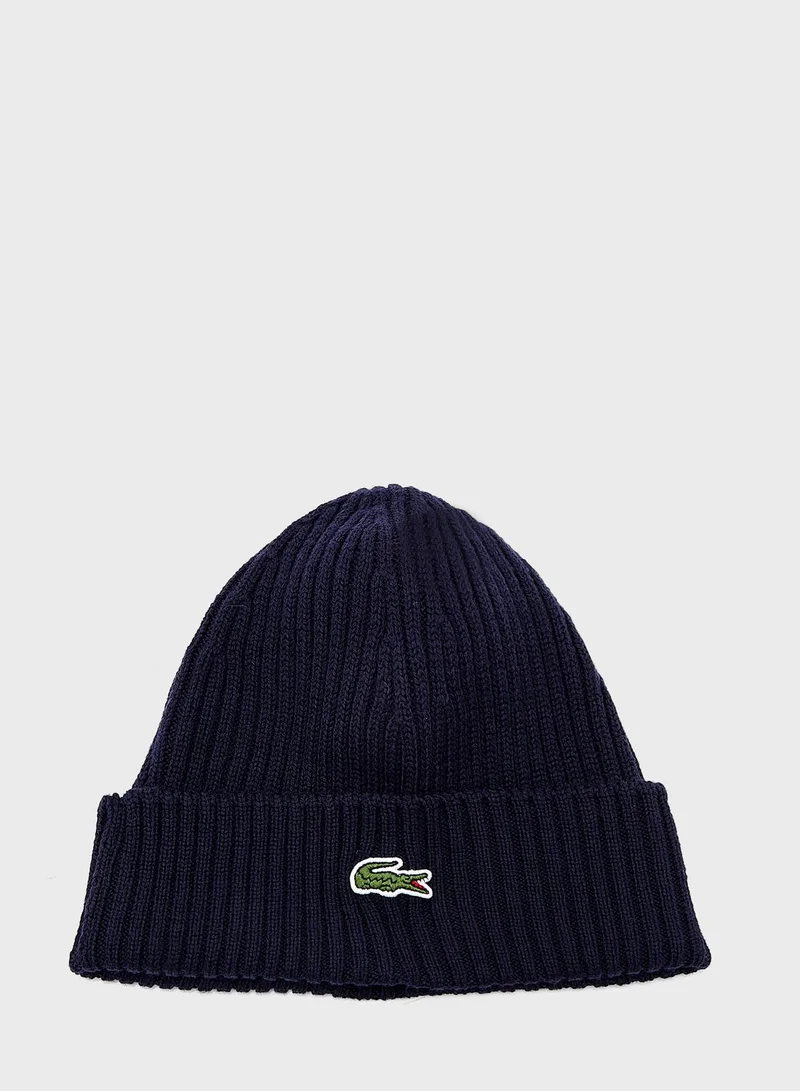 LACOSTE Logo Beanie Cap