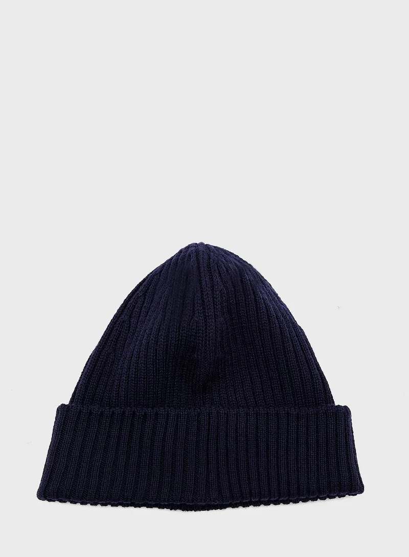 LACOSTE Logo Beanie Cap