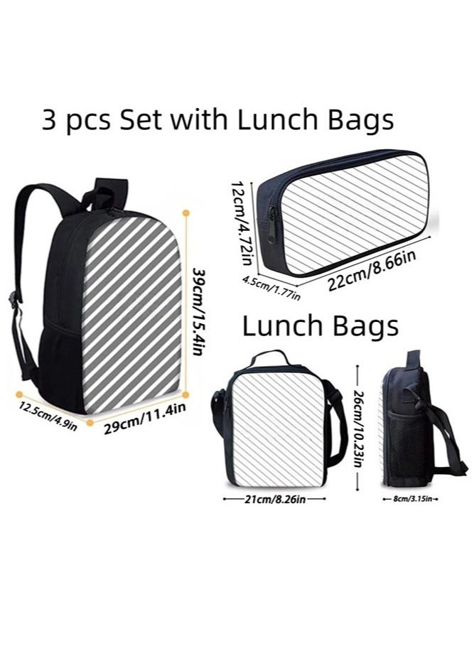 Naruto The new Naruto backpack, pencil case, shoulder bag, three-piece suit, men's and women's leisure sports travel backpack, large-capacity backpack for students to start school - Image 5