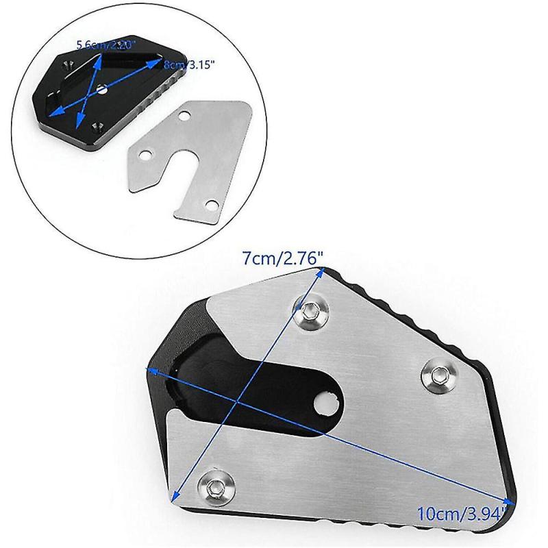 Motorcycle Side Stand Pad Plate For Suzuki V-strom 650 Dl650 V-strom - Image 5