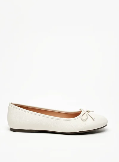 Celeste Women's Bow Accent Slip-On Ballerina Shoes