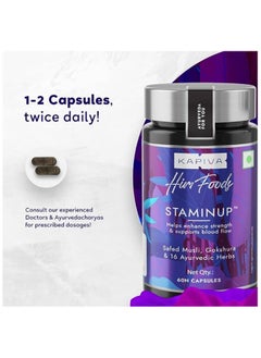 Kapiva Stamin UP Capsules For Strength, 60 capsules  - Image 3