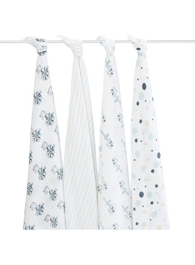 aden + anais Aden and Anais Swaddle Blanket in Royal