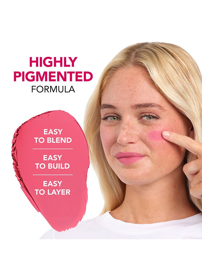 BOURJOIS PARIS Macaron Melt Lip And Cheek Flush  - 1 - Macarose, 8g - Image 5