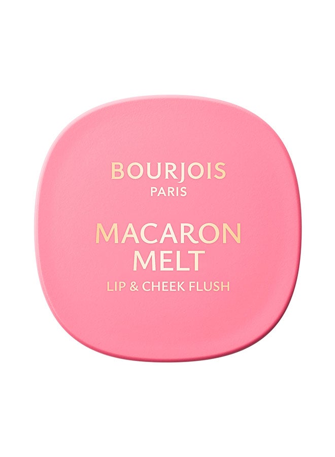 BOURJOIS PARIS Macaron Melt Lip And Cheek Flush  - 1 - Macarose, 8g - Image 2