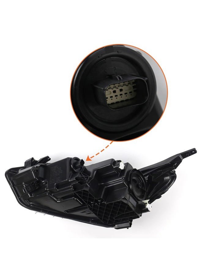 FIONE for Chevy Equinox Headlight Assembly 2018 2019 2020 2021 Halogen LED DRL Projector Headlamp Replacement Right Passenger Side RH 84194562 - Image 5