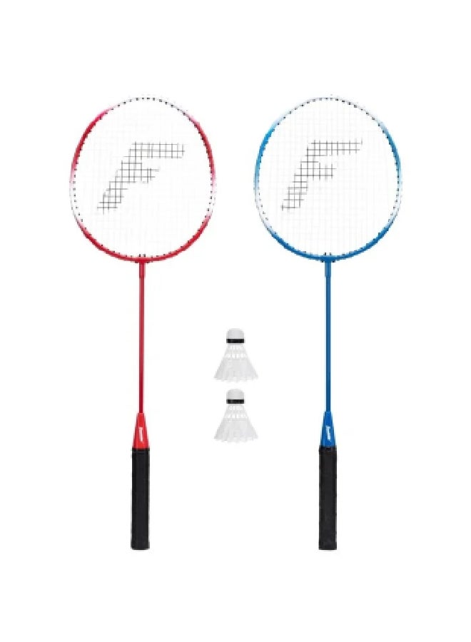 فرانكلين مجموعة كرة الريشة مكونة من 4 قطع مكونة من لاعبين وخفيفة الوزن بإطار فولاذي متعدد الألوان 70 × 4 × 21 سم 52623 - Image 1