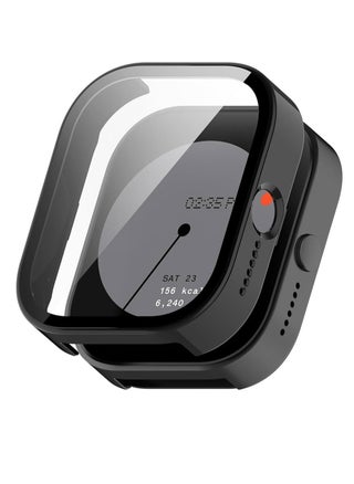 Case Compatible with CMF by Nothing Watch Pro, Full Coverage Slim Hard Case Protective Bumper Built-in Tempered Glass Screen Protector Shell for CMF by Nothing Watch Pro (Black) - pzsku/ZDE089BB5675810AD8DB2Z/45/1746230103/f736d822-3457-43c9-9fc5-c28b81ebf3c9
