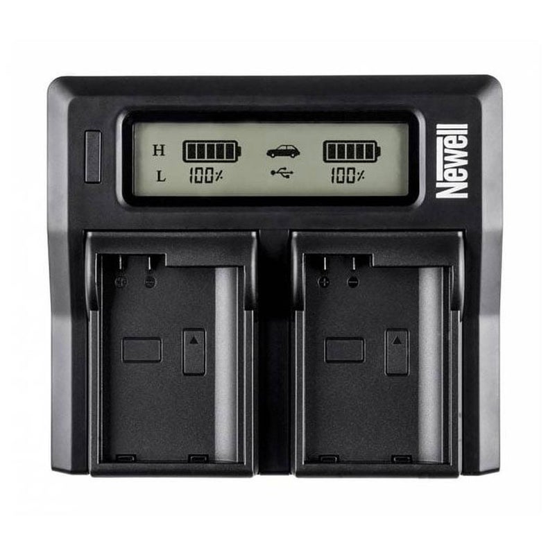 Newell DC-LCD two-channel charger for NP-FZ100 batteries - Image 1