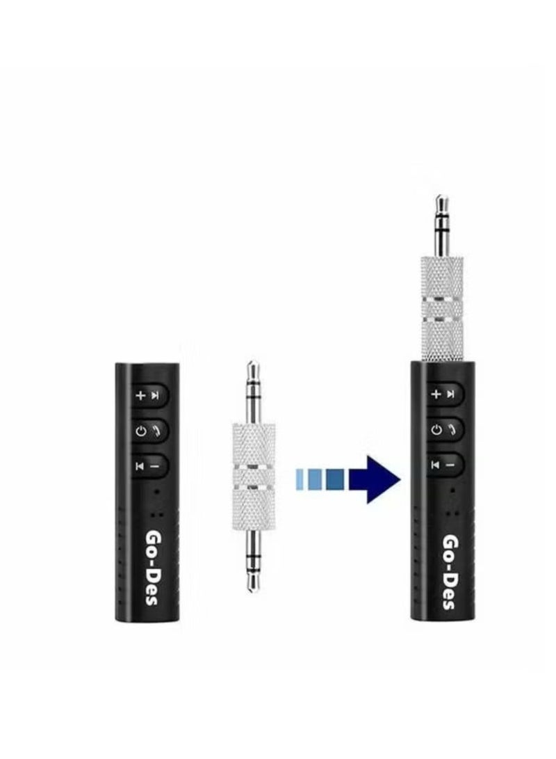 جو-ديز جهاز استقبال صوتي بلوتوث لاسلكي 5.0 محول استقبال صوتي بلوتوث 3.5 ملم GD-BT104 - Image 1