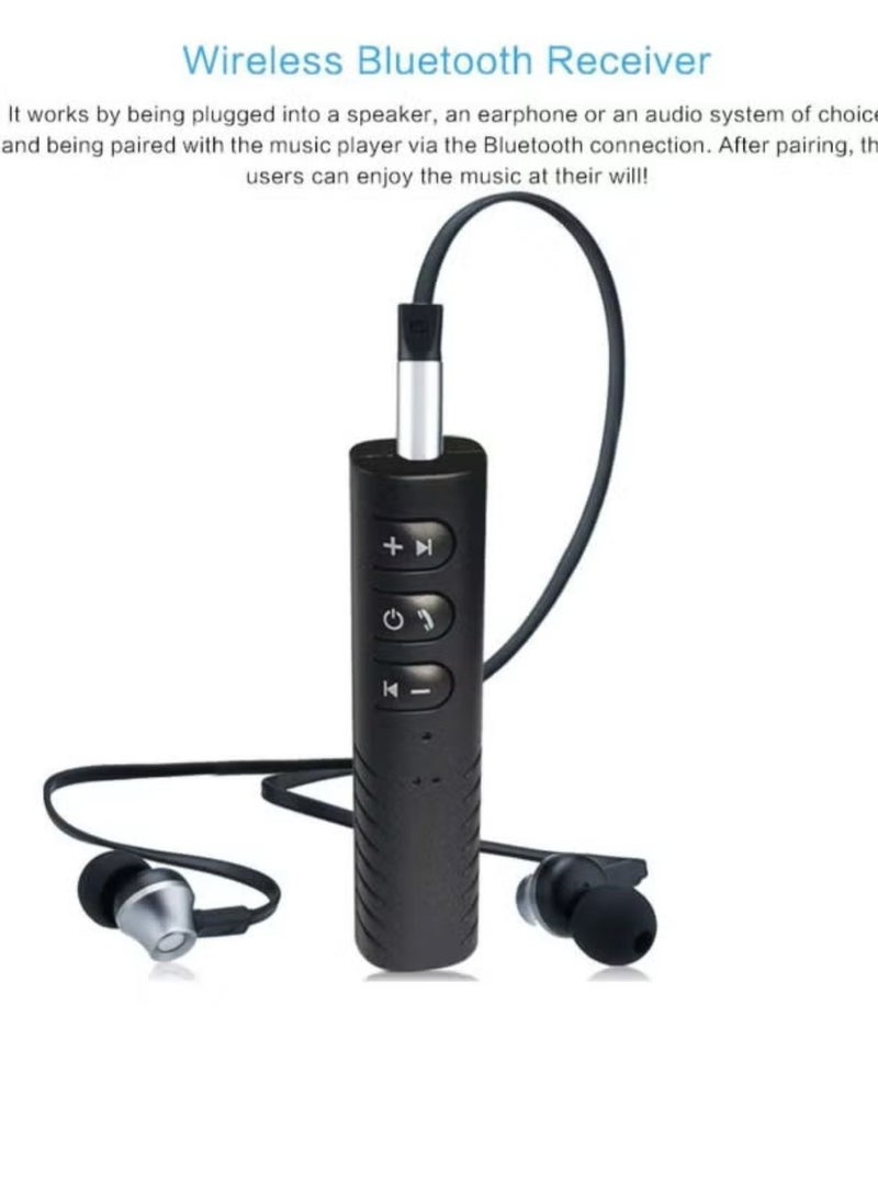 جو-ديز جهاز استقبال صوتي بلوتوث لاسلكي 5.0 محول استقبال صوتي بلوتوث 3.5 ملم GD-BT104 - Image 4