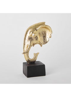 Home Box Wren Polyresin Elephant Head Decorative Accent 16 x 20.5 x 9 cm  - Image 5