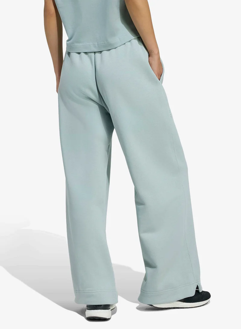 adidas بنطلون واسع فضفاض من الصوف لجميع المواسم