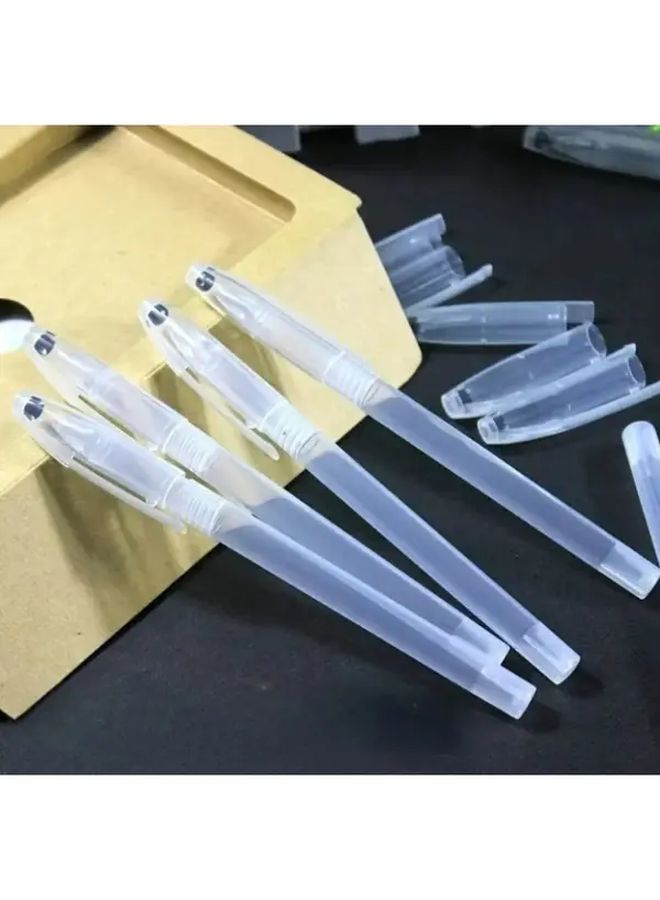21Pcs Transparent Plastic Pen Holders For Desk Organization Home Office Use - Image 4